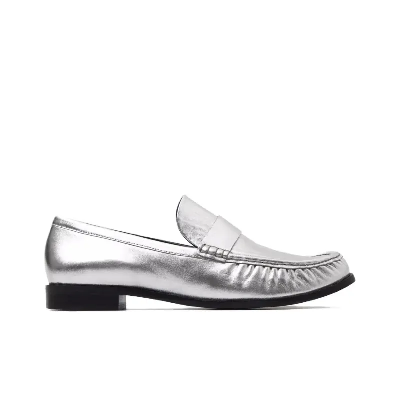 COS Loafers Women's Silver-1