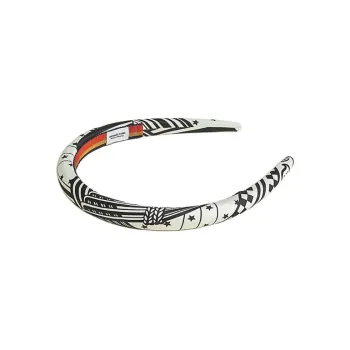 HERMES Silk Headbands Women's Multicolor
