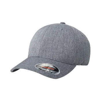 FLEXFIT Polyester Baseball Caps Unisex Dark Gray