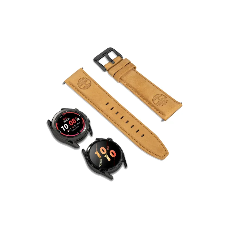 Timberland Apple Samsung Compatibility Watch Band LACANDON Collection Cowhide Leather Material-1