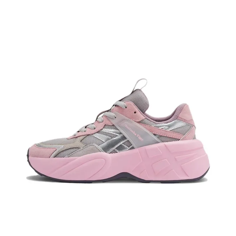 Onitsuka Tiger SP Series Chunky Sneakers Women's Low Top Gray/Pink-0