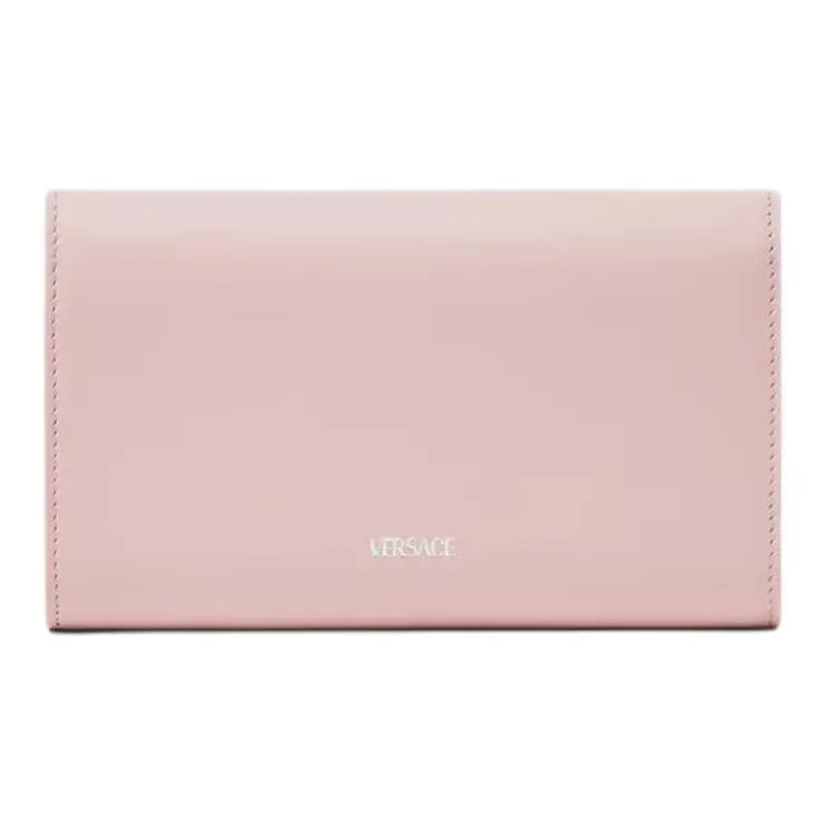 VERSACE Medusa '95 Calfskin Clutches Crossbody Bag Shoulder Bag Women's Light Pink-2