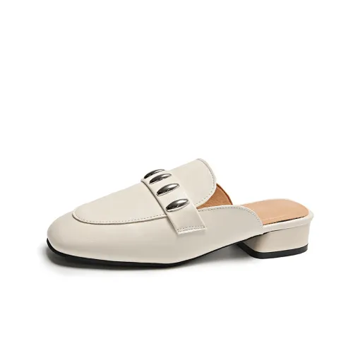 GEJIANI Rubber Sole Quiet Wrap-toe Slippers Women's