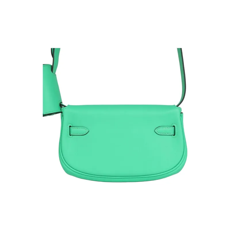 HERMES Kelly Swift Calfskin Crossbody Bag Shoulder Bag Women's 0Z Vert Comics Comic Green-5