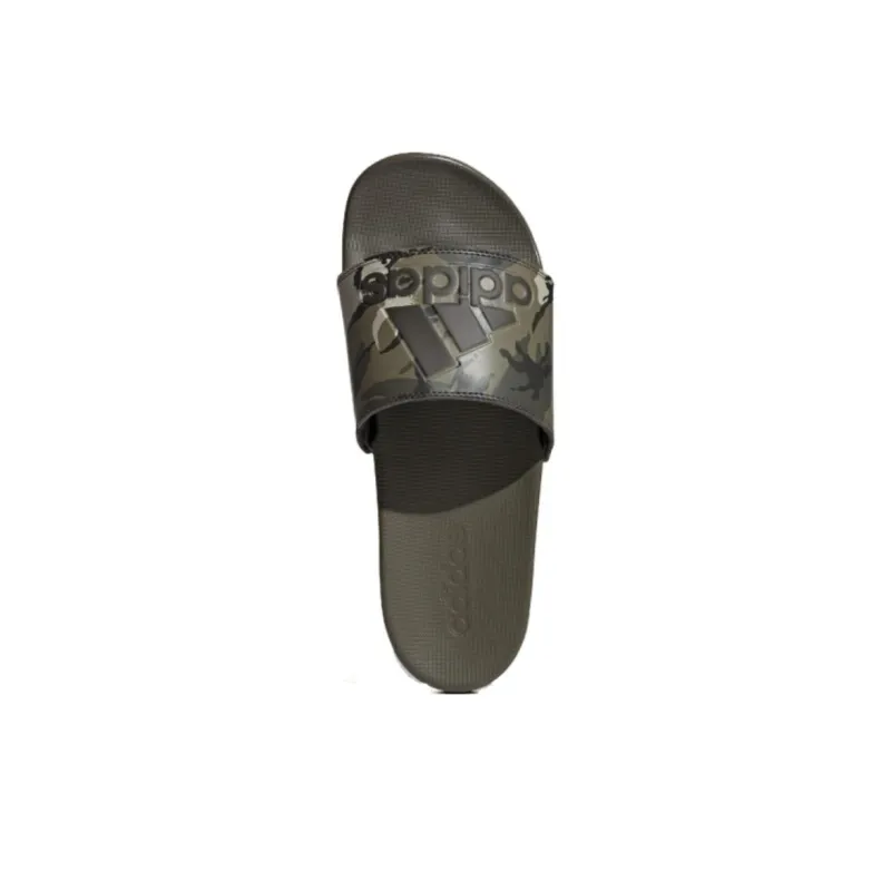 Adidas Adilette Comfort Slides Olive Strata Shadow Olive Putty Grey-5