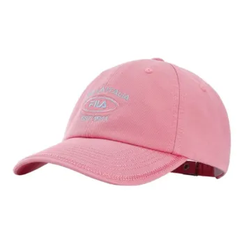 FILA Polyester, Cotton Baseball Caps Women's Geranium Pink