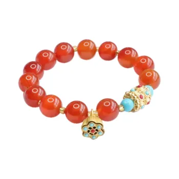 Jinghua Record Agate Jade Bracelets Unisex