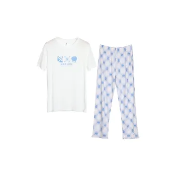 Red Beans At Home Pajama Set Men's