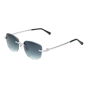 ICEGIANT 925 Sterling Silver Oval Sunglasses Unisex
