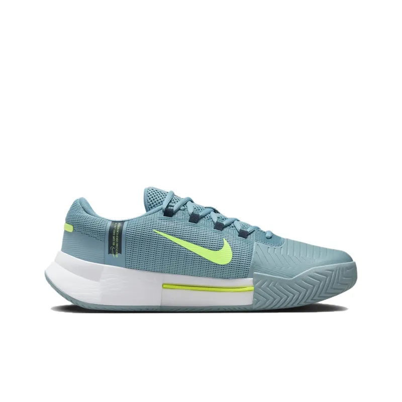 Nike GP Challenge 1 Abrasion Resistant Low Top Tennis Shoes Men's Blue Green-1