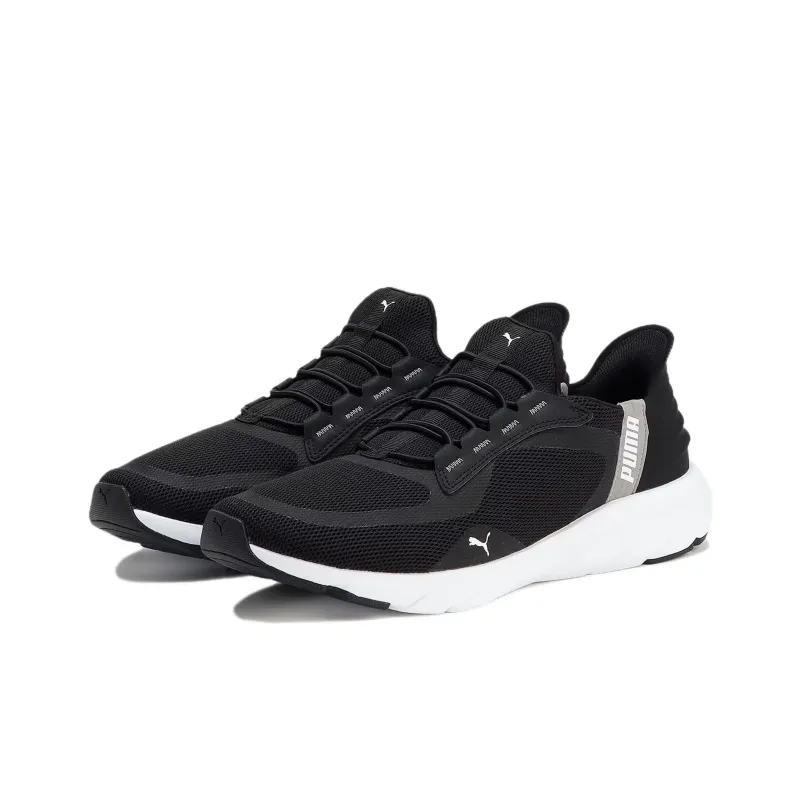 PUMA Softride Flex Ease Wide 'Black White'-2