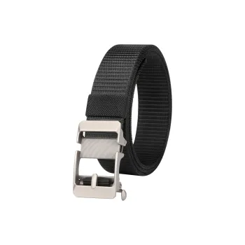 Jaylen Oos Thickened Fabric No-Button Automatic Buckle Versatile Casual Outdoor Pants With Belt Belt Men's Width: 3.5cm