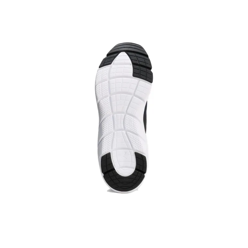 PUMA Softride Anti Slip Wear Resistant Low Top Casual Running Shoes Unisex Black Gray Color-4