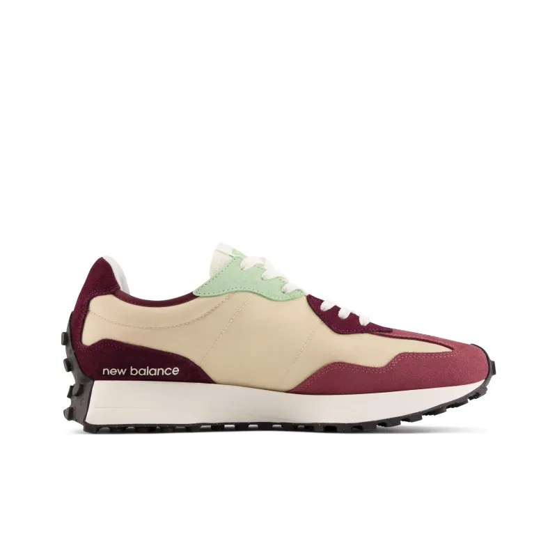 New Balance 327 Burgundy Orange-1