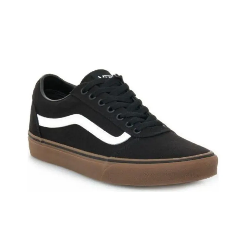 Vans Old Skool V Shoes 'Black Gum'-2