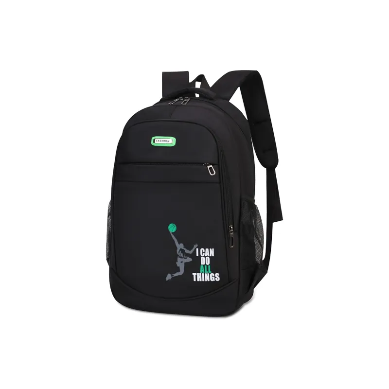 BAODIDAISHU Oxford Backpack Regular Men's Black Yellow Green Blue-9
