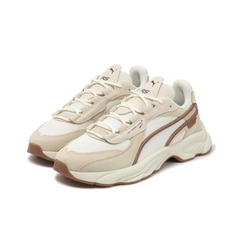 PUMA Rs Connect Anti Slip Wear Resistant Low Top Casual Shoes Unisex Ecru-2