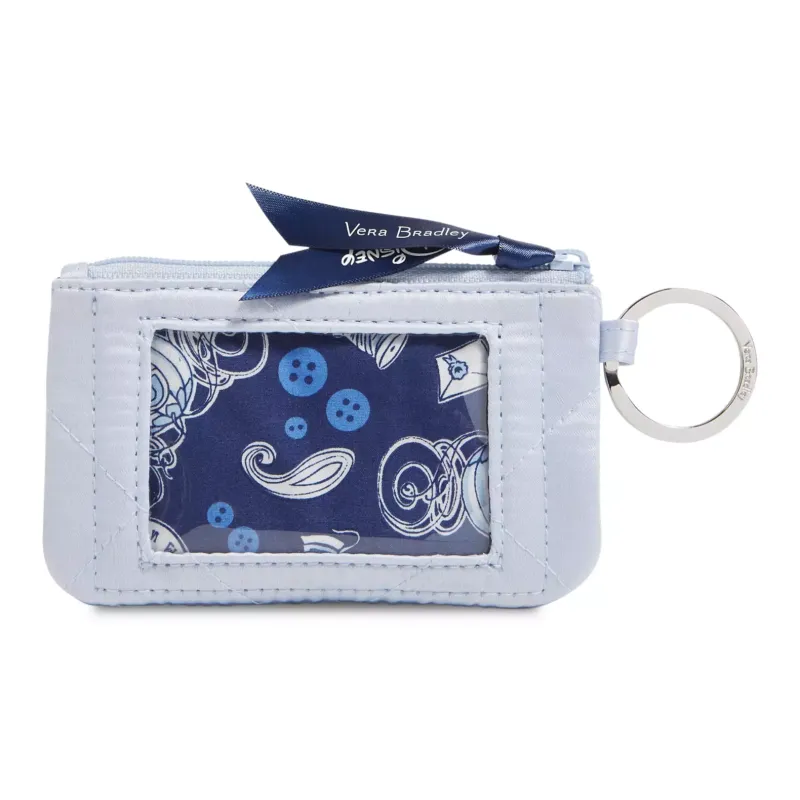 Disney Vera Bradley Collaboration Polyester Card Holder Women's Gray White-1