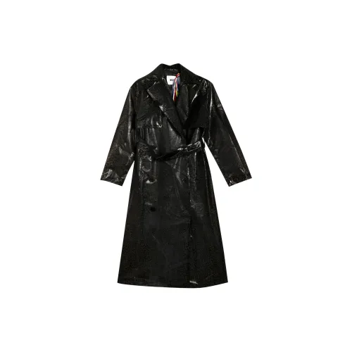 MSGM Coats Women's Brown