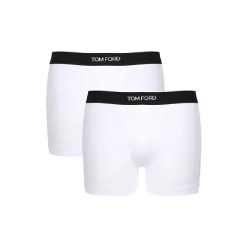 TOM FORD Logo Waistband Pack Of Two Boxers