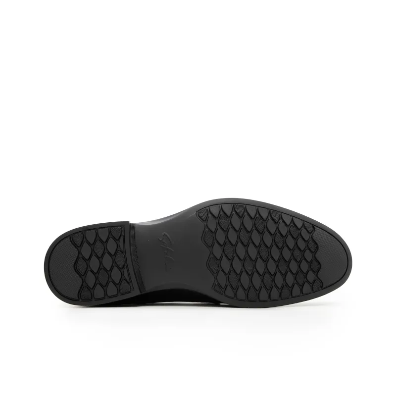 Satchi Dress Shoes Men Low Top Black-5