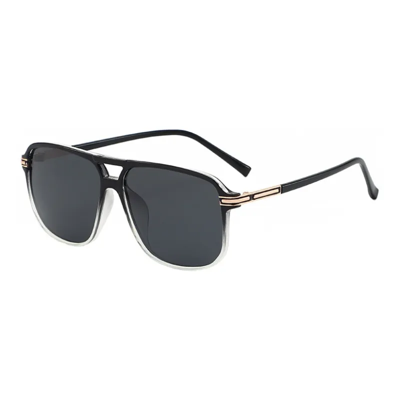 BSELEON TR/Memory Plastic Square Sunglasses Unisex-4