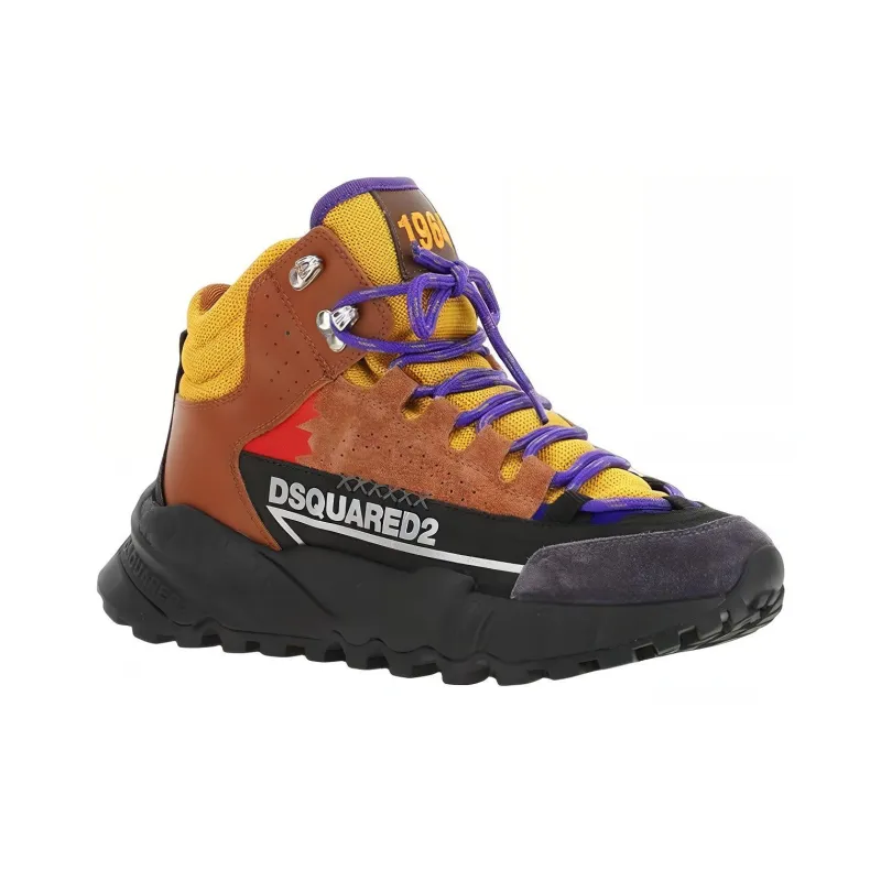 DSQUARED2 Logo-print High-top Sneakers-2