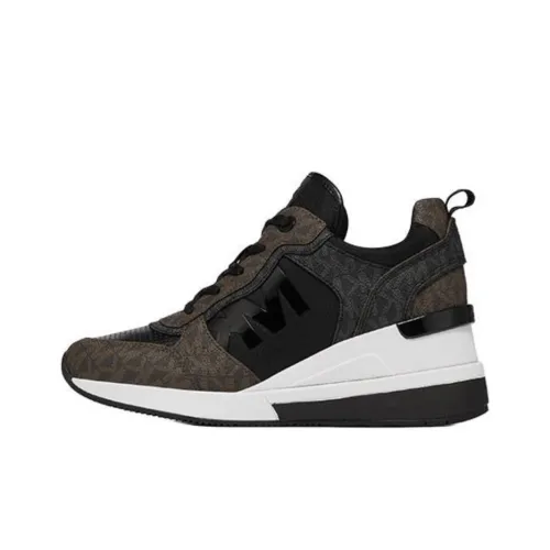 MICHAEL KORS Low-Top Casual Shoes 7cm Women's Dark Brown