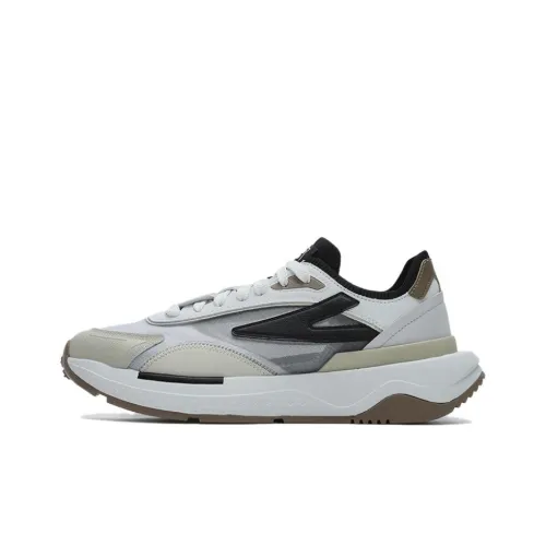 FILA PIONIERE Trailblazer Anti-Slip Wear-Resistant Low-Top Chunky Sneakers Men's White Brown
