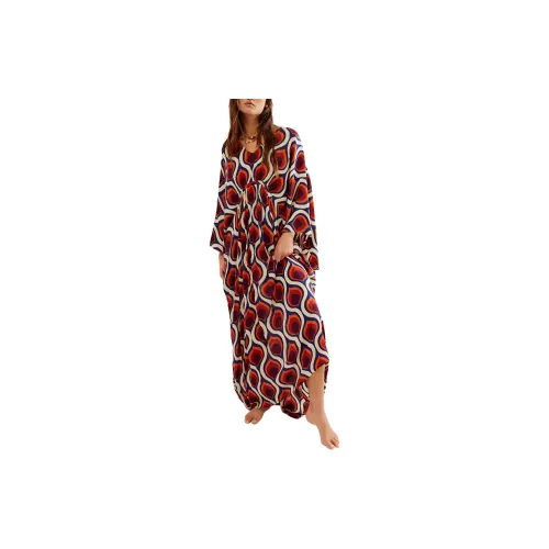 FREE PEOPLE Long-Sleeved Dresses Women's Sunset