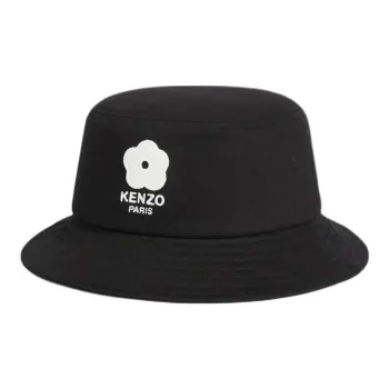 KENZO Flower Logo Embroidered Bucket Hat