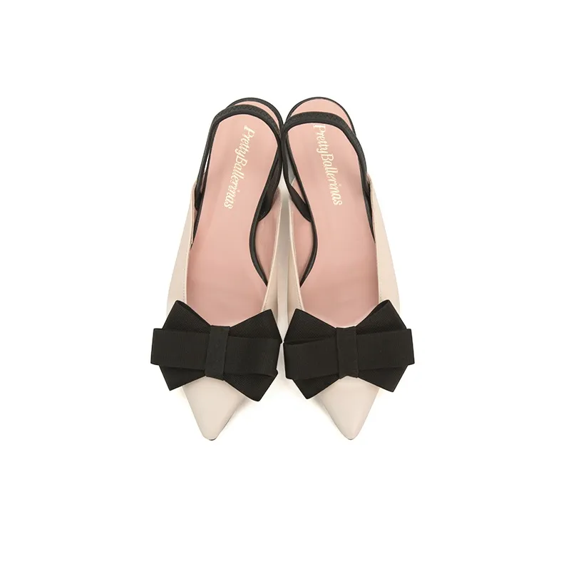PrettyBallerinas Rubber Sole Quick Dry Wrap-toe Slippers Women's Beige-3