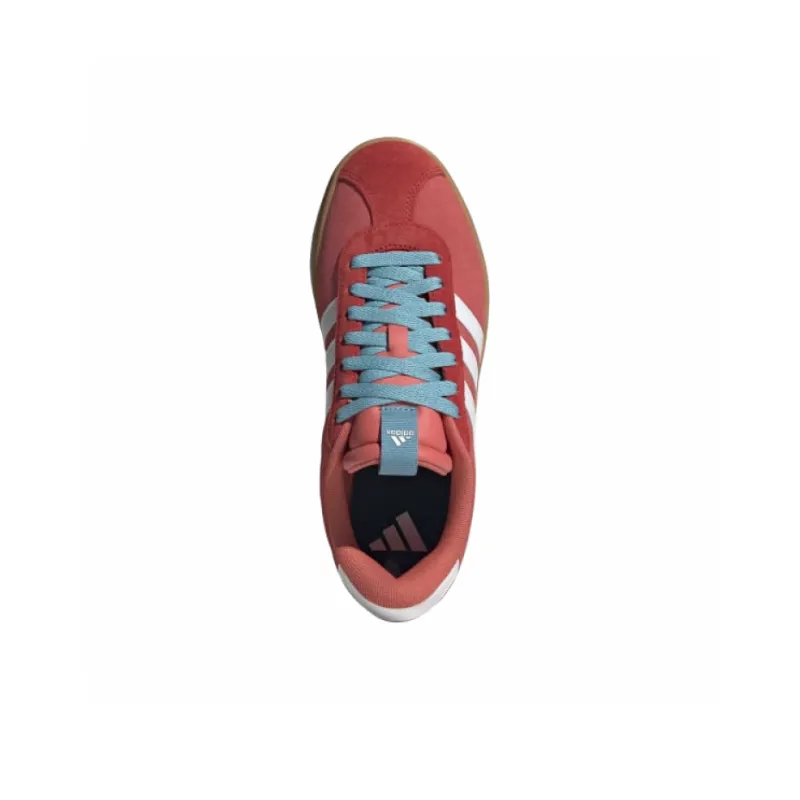 Adidas VL COURT 3.0 Cushioning Low Top Skateboard Shoes Women's Red-4