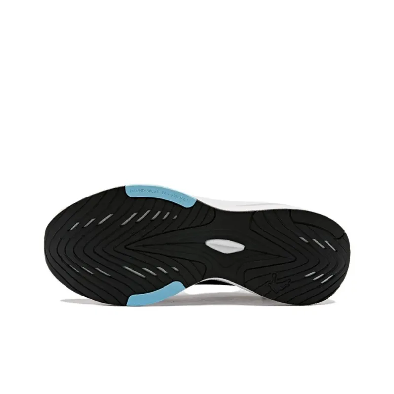 QIAODAN Boundless 5SE Cushioning Rebound Low Top Running Shoes Women's Black White-2