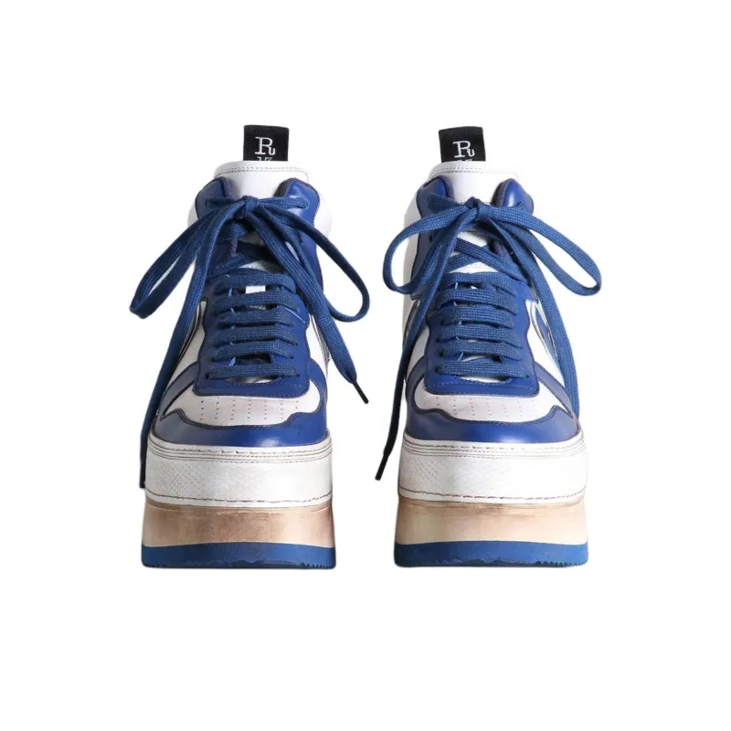 R13 Riot Low-Top Skateboard Shoes Women's Blue-3