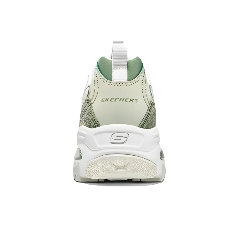 Skechers D'Lites 1.0 Chunky Sneakers Women's Low Top Mint Green-3