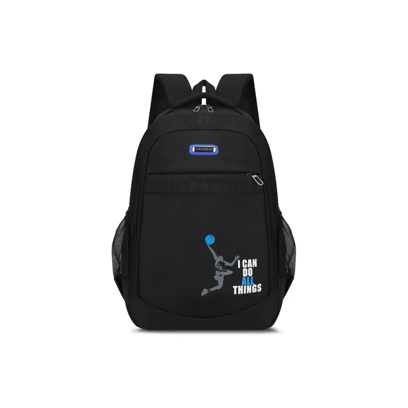 BAODIDAISHU Oxford Backpack Regular Men's Black Yellow Green Blue-12