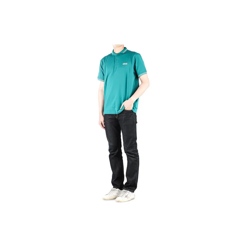 BARBOUR Polo Shirt Men's Light Blue-3