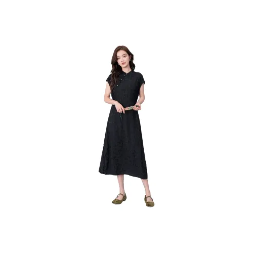 Love Elaine Cheongsams Women's Black