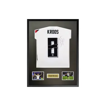 Three For Cross 2024 German National Team Signed Soccer Apparel Jersey Framed With SA Certificate