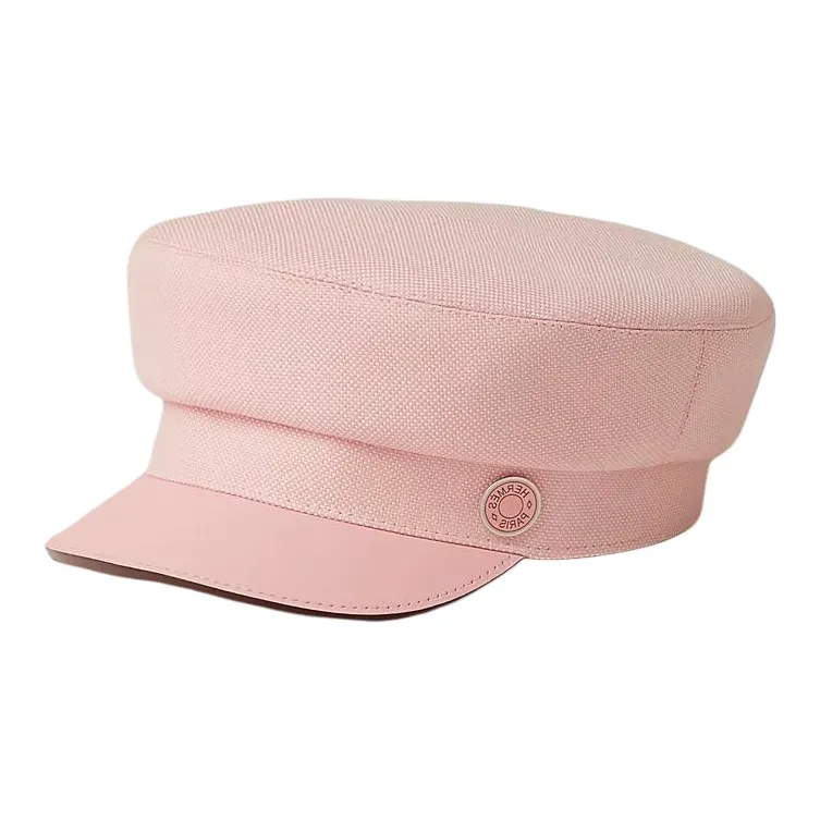 HERMES Cotton Berets Women's Pink-0