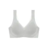 [Wide Strap Tank Top]Cream Gray