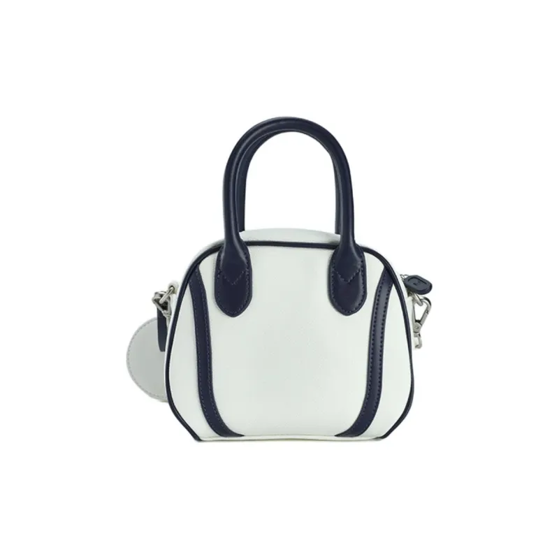 FILA PU Bonded Synthetic Leather Shoulder Bag Crossbody Bag Extra Small Women's Cloud White-3