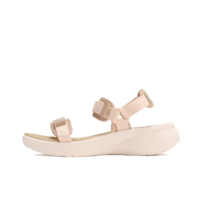 PUMA Bora One Strap Sandals Medium Heel Women's Ecru-0