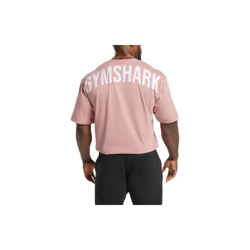 GYMSHARK T Shirt Men's Light Pink-1