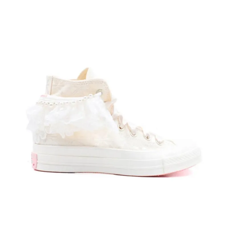 Converse 1970s SNL High-Top Canvas Shoes Unisex Beige-1