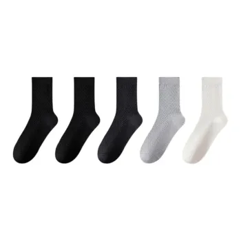 Urban Beauty Crew Socks For Summer Men's 5 Pack