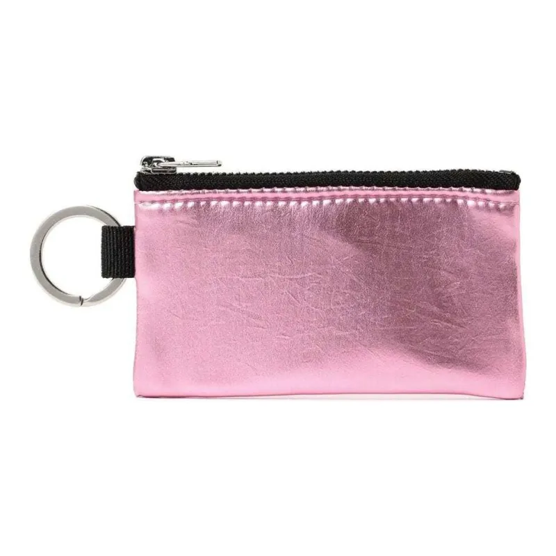 Beams Nylon Card Holder Mini Women's Pink/Green/Purple-0