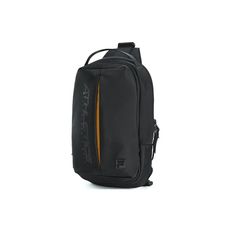 FILA Fabric Crossbody Bag Sling Bags Extra Small Men's Pitch Black-1