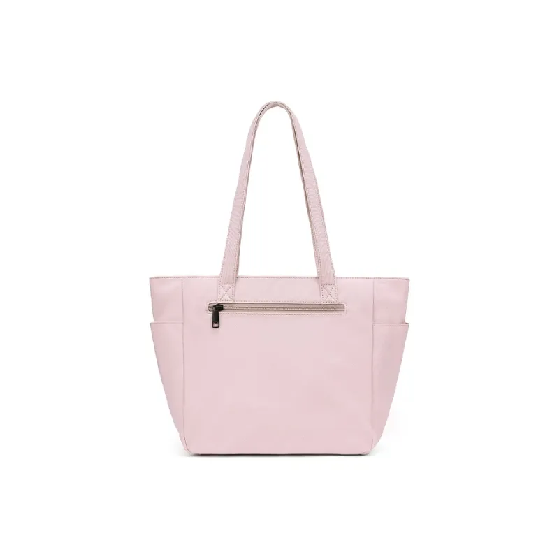 NOXXON Nylon Shoulder Bag Tote Regular Women's Nude Pink/Sea Blue-2